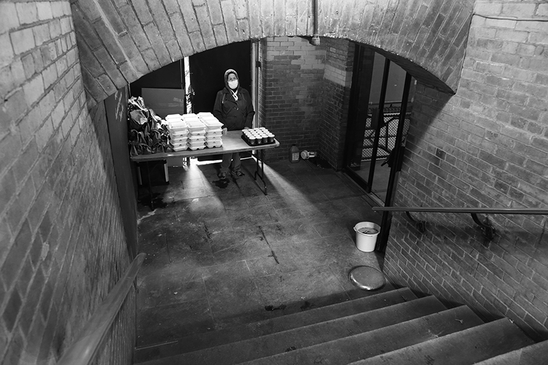 St Luke's Soup Kitchen : Feeding the Needy : Homeless : Street Life : New York : Personal Photo Projects :  Richard Moore Photography : Photographer : 